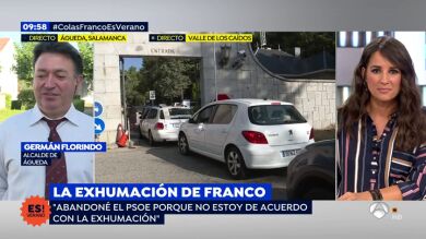 El alcalde de Águeda, que quiere acoger los restos de Franco: 