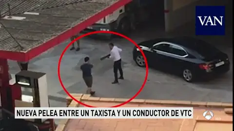 Nueva pelea entre un taxista y un conductor de VTC Nueva pelea entre un taxista y un conductor de VTC