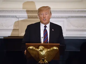 El presidente estadounidense, Donald Trump El presidente estadounidense, Donald Trump