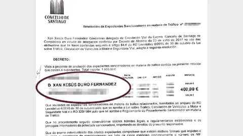 Un concejal de Podemos se autoanula una multa de 400 euros Un concejal de Podemos se autoanula una multa de 400 euros