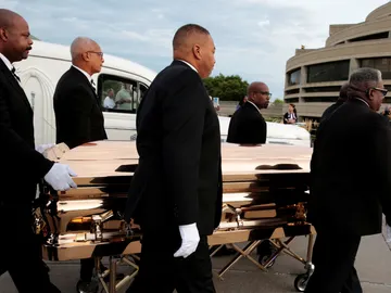 Ataúd de Aretha Franklin Ataúd de Aretha Franklin