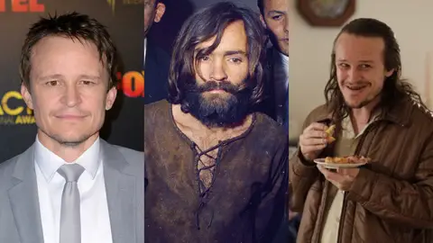 Damon Herriman y Charles Manson Damon Herriman y Charles Manson