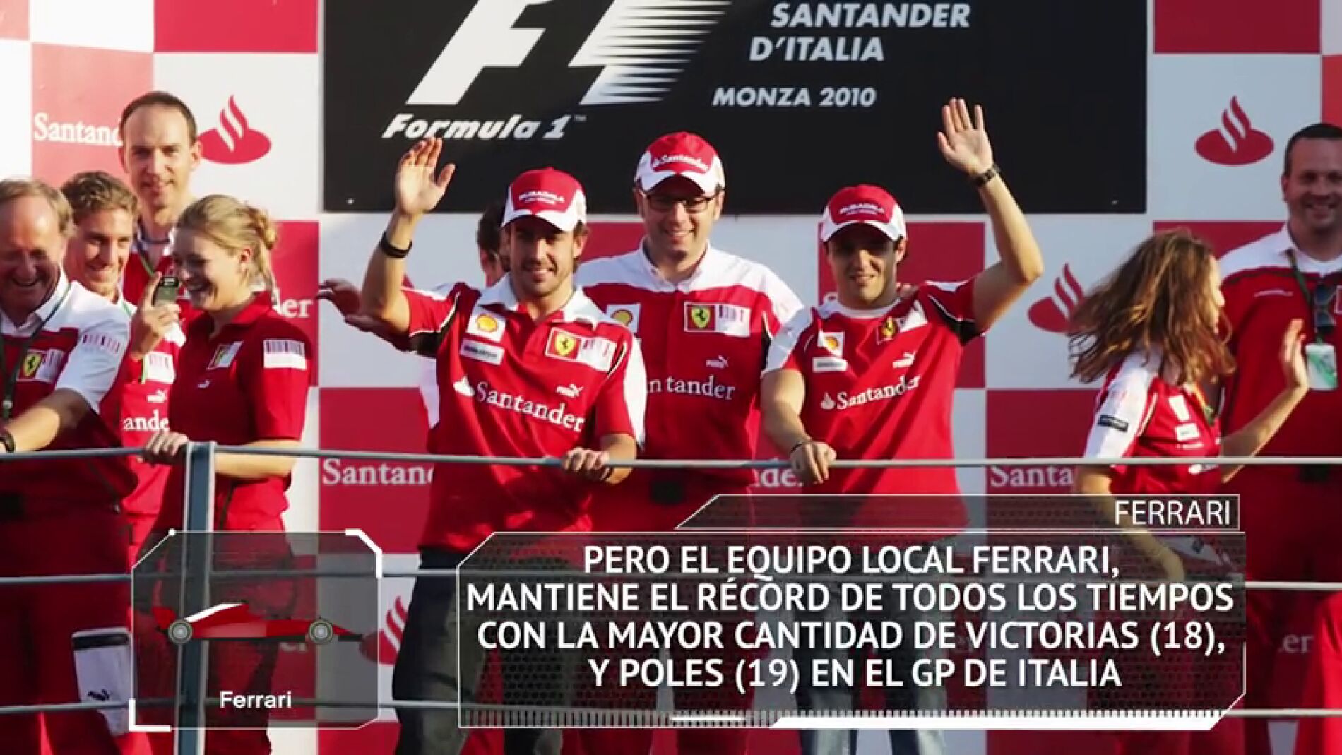 F&oacute;rmula 1: Los datos y estad&iacute;sticas del GP de Italia 2018 en Monza