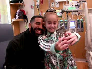 Sofía, la niña que visitó Drake, ya tiene un nuevo corazón Sofía, la niña que visitó Drake, ya tiene un nuevo corazón