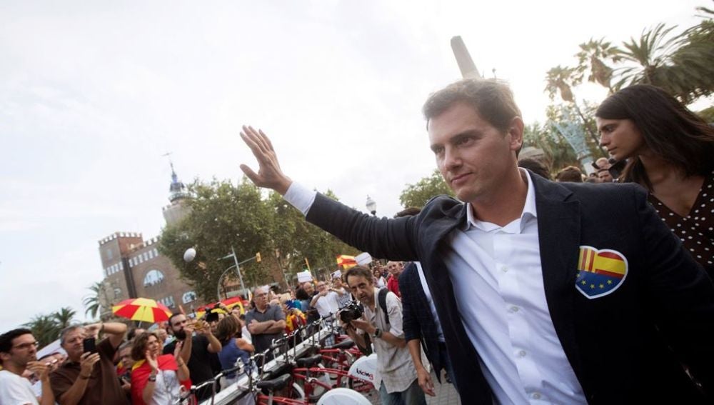 Albert Rivera en Barcelona