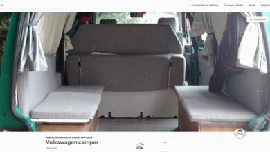 Alquilar una furgoneta para pasar la noche en ella ya es posible por 30 euros