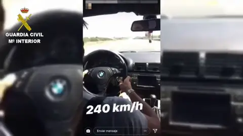 Identifican a un joven tras alardear en las redes sociales de conducir a 240 kilómetros por hora Identifican a un joven tras alardear en las redes sociales de conducir a 240 kilómetros por hora