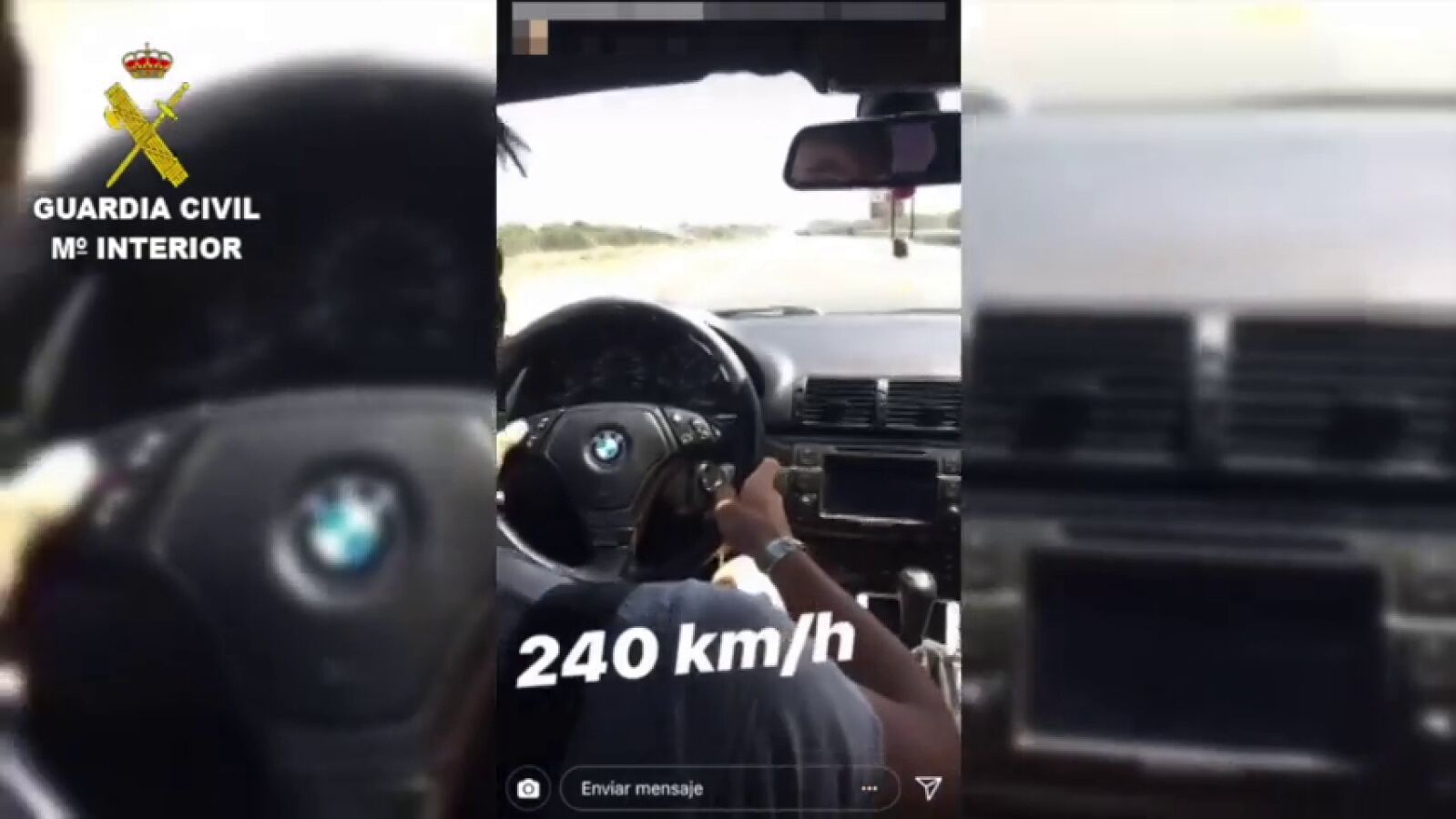 Identifican a un joven tras alardear en las redes sociales de conducir a 240 kilómetros por hora