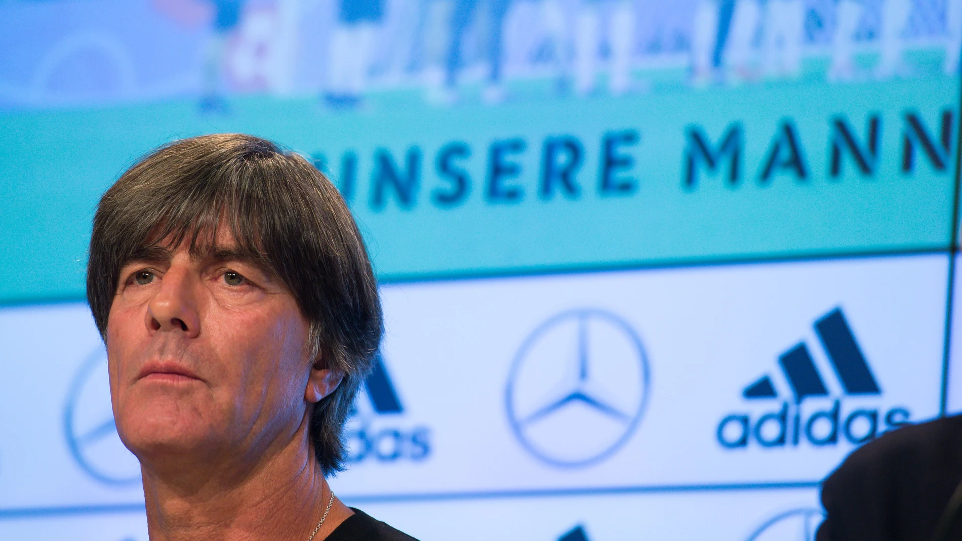 Joachim Löw en rueda de prensa Joachim Löw en rueda de prensa