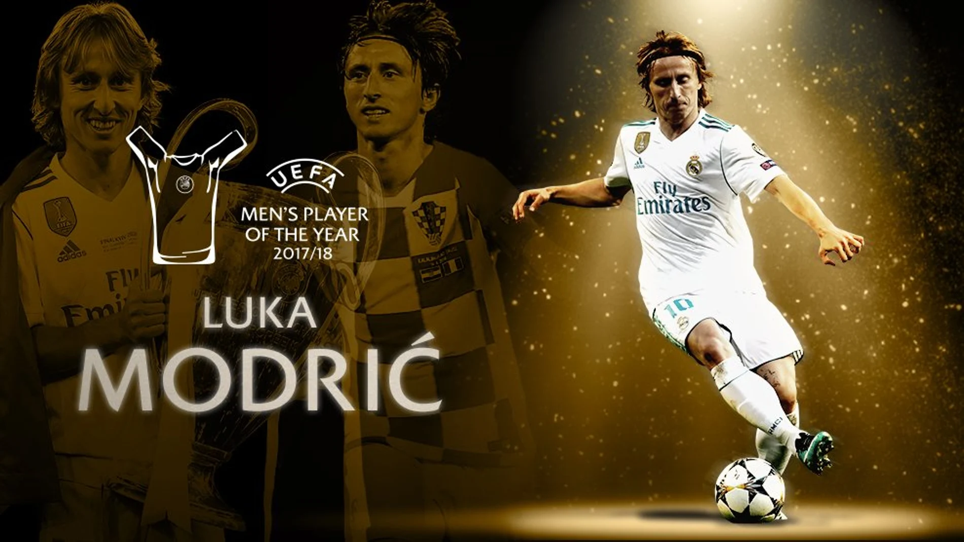 Luka Modric, mejor jugador del año Luka Modric, mejor jugador del año