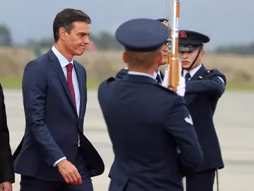 Pedro Sánchez es recibido en Colombia Pedro Sánchez es recibido en Colombia