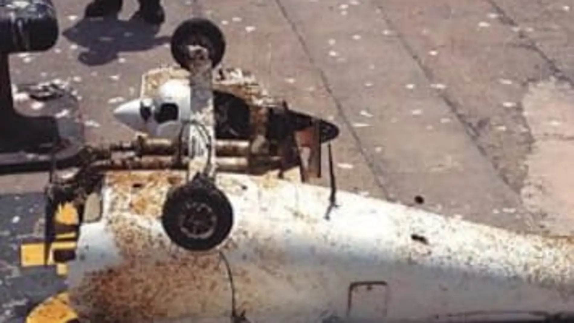 Aparece una avioneta en el mar no tripulada en Las Palmas Aparece una avioneta en el mar no tripulada en Las Palmas