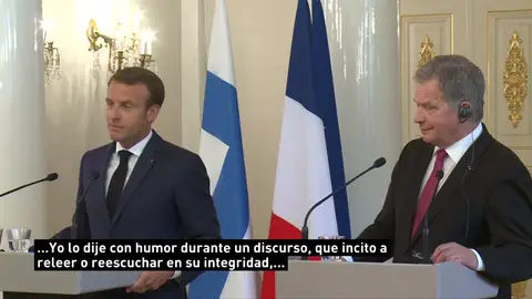 Macron se defiende tras decir que los "galos son resistentes al cambio" Macron se defiende tras decir que los "galos son resistentes al cambio"