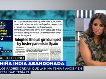 "La familia que ha rechazado a la niña india no estaba preparada para recibir a una menor de esa edad" "La familia que ha rechazado a la niña india no estaba preparada para recibir a una menor de esa edad"