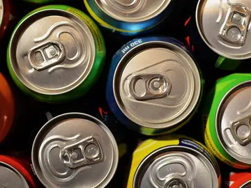 Latas de bebida Latas de bebida