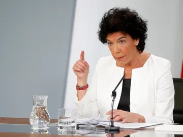 La portavoz del Gobierno, Isabel Celaá La portavoz del Gobierno, Isabel Celaá