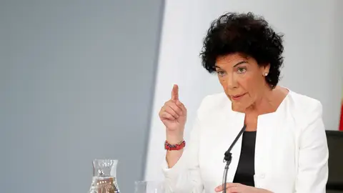 La portavoz del Gobierno, Isabel Celaá La portavoz del Gobierno, Isabel Celaá