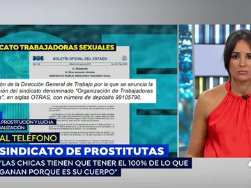 La opinión de una prostituta sobre la impugnación del sindicato de trabajadoras del sexo: "No se puede permitir esta explotación" La opinión de una prostituta sobre la impugnación del sindicato de trabajadoras del sexo: "No se puede permitir esta explotación"