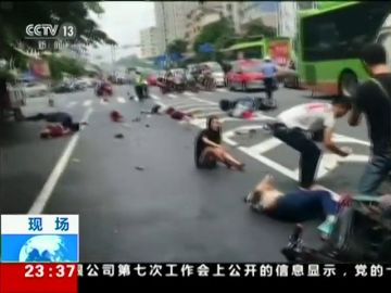 Una furgoneta pierde el control en China y mata a cuatro personas 