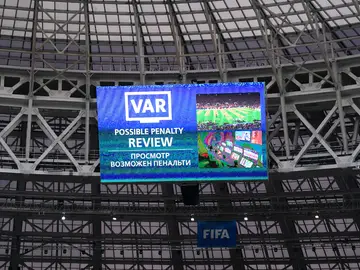 El VAR, en acción El VAR, en acción