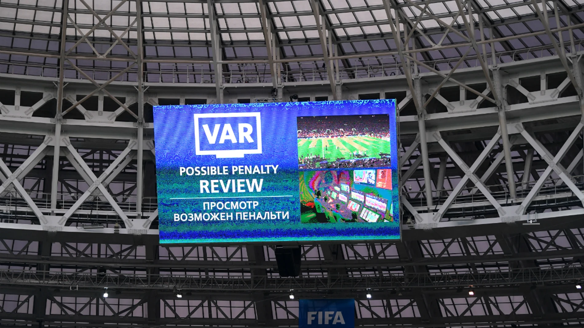 El VAR, en acción El VAR, en acción