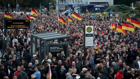 Manifestación en Chemnitz Manifestación en Chemnitz