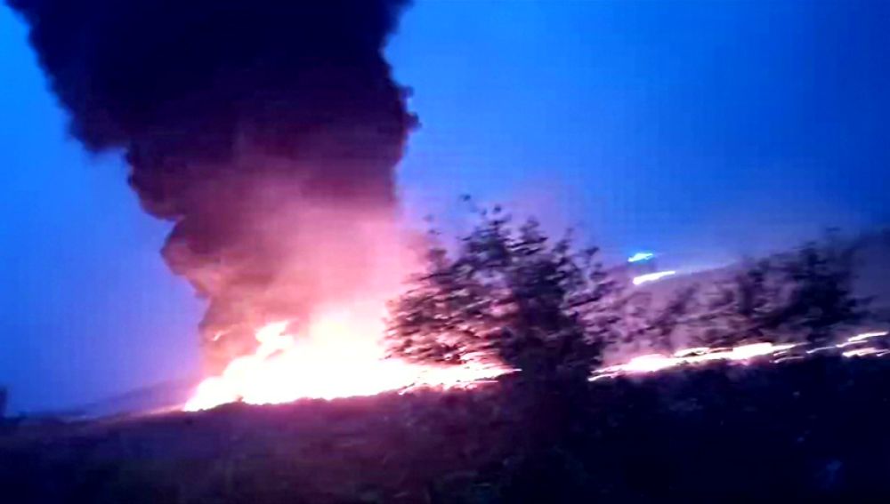 Al menos 18 heridos al incendiarse un avión en el aeropuerto ruso de Sochi
