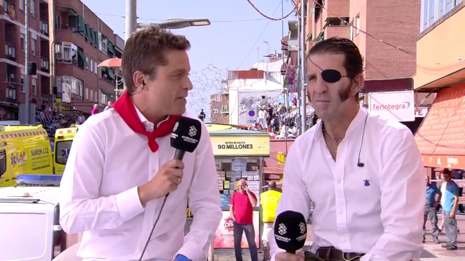 Encierros de Sanse 2018 - Juan Jos&eacute; Padilla, sobre los encierros: "Se pasa mucho miedo porque la carrera no depende de ti"