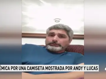 Juan José Cortés muestra su apoyo a Andy y Lucas tras la polémica por la foto de Gabriel: "Todas las veces que lleves la foto de mi hija estaré agradecido" Juan José Cortés muestra su apoyo a Andy y Lucas tras la polémica por la foto de Gabriel: "Todas las veces que lleves la foto de mi hija estaré agradecido"