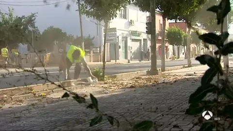 Los vecinos de un pueblo de Sevilla optan por limpiar ellos mismos los espacios públicos Los vecinos de un pueblo de Sevilla optan por limpiar ellos mismos los espacios públicos