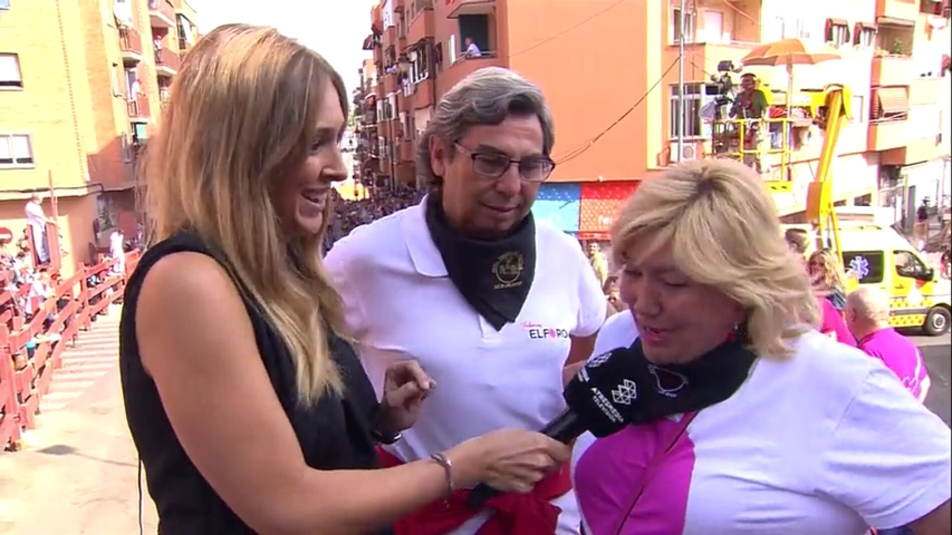Entrevista de Beatriz Solano a los pregoneros de San Sebasti&aacute;n de los Reyes