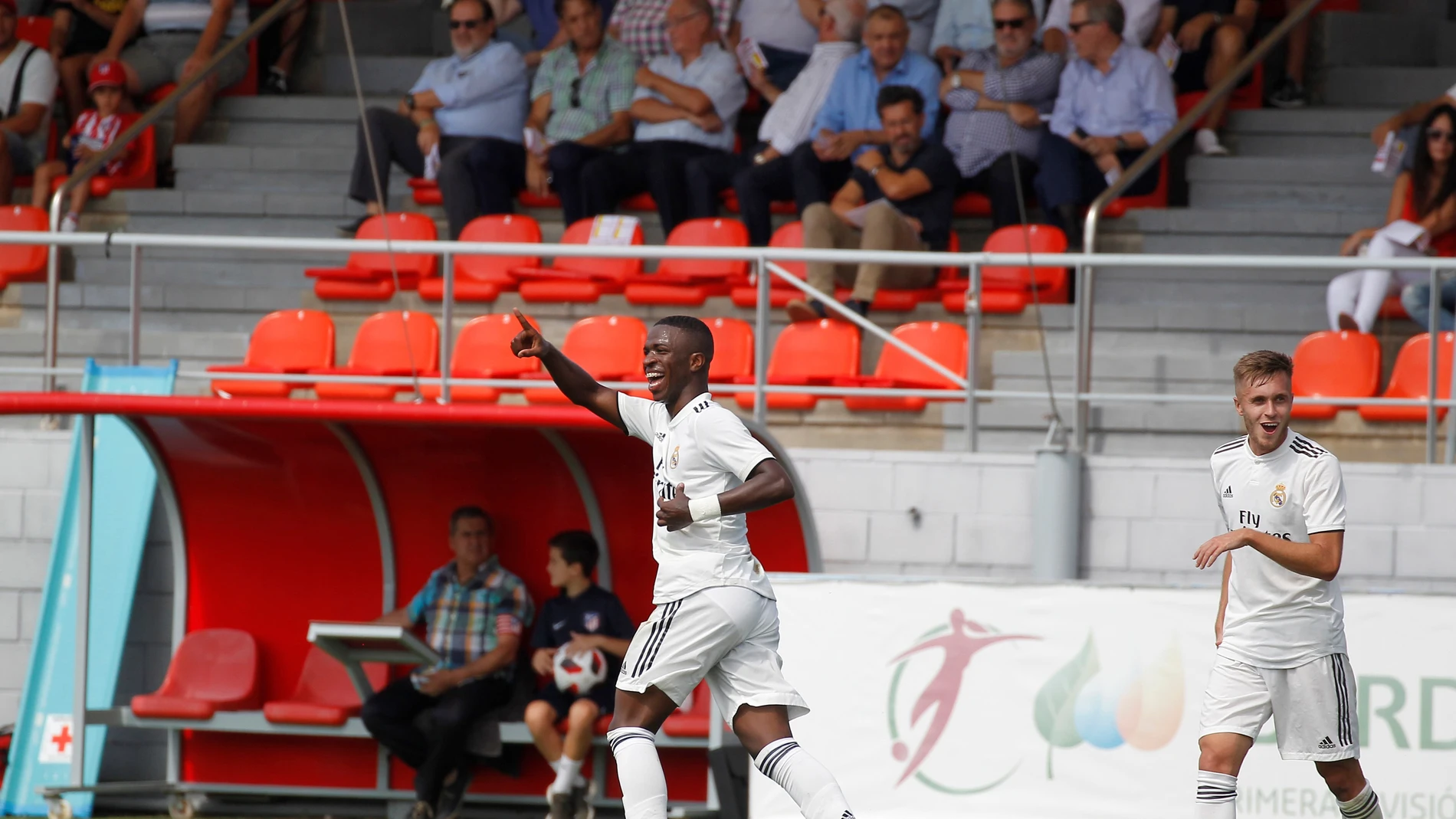 Vinicius, doblete y buenos detalles ante el filial del Atlético Vinicius, doblete y buenos detalles ante el filial del Atlético