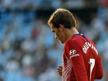 Griezmann, cabizbajo Griezmann, cabizbajo