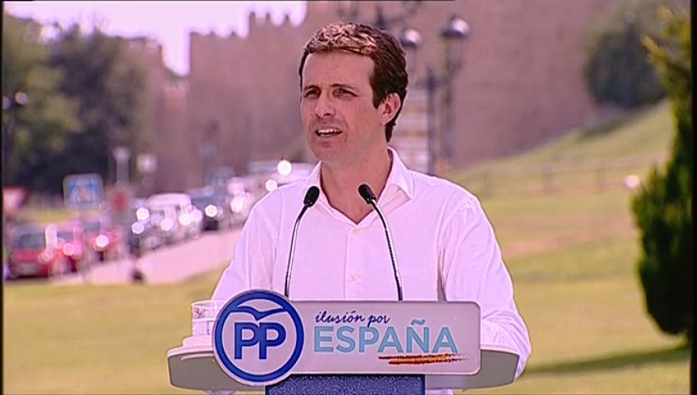 Pablo Casado: "La realidad del socialismo español es entregar el gobierno a un frente popular nacionalista y populista" 