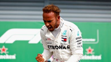 Lewis Hamilton se lleva una brillante victoria en Italia ante un fallón Vettel; Sainz acaba octavo y Alonso abandona