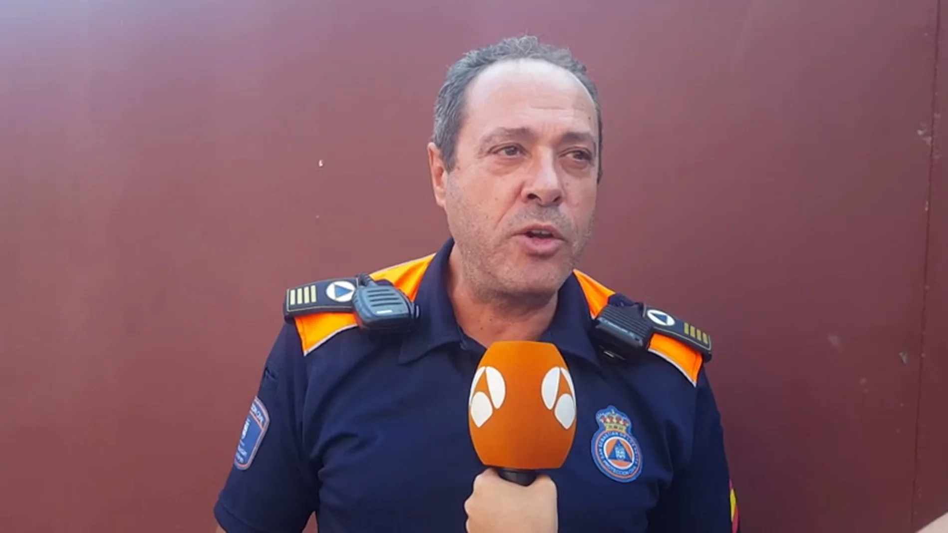 Pedro Martínez, responsable de Protección Civil: "no hay víctimas mortales desde hace más de doce años"
