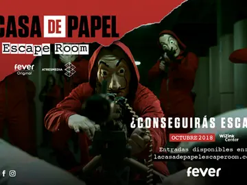 Escape Room de 'La casa de papel' Escape Room de 'La casa de papel'