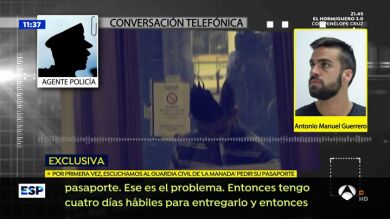 EXCLUSIVA: La grabación de la llamada real del guardia civil de 'La Manada' para renovarse el pasaporte