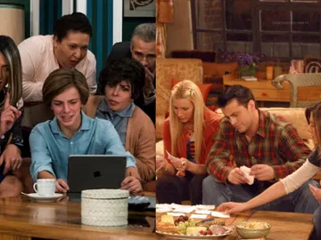 'Friends' y 'La Casa de las Flores' 'Friends' y 'La Casa de las Flores'