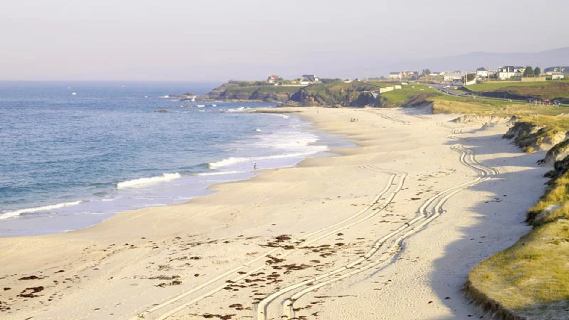 Playa de A Foz, Vigo, Galicia Playa de A Foz, Vigo, Galicia