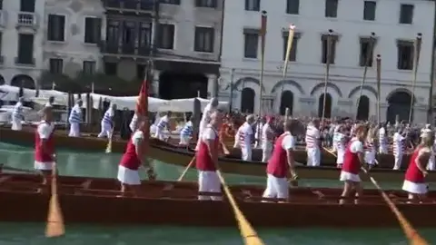 Regata en Venecia Regata en Venecia