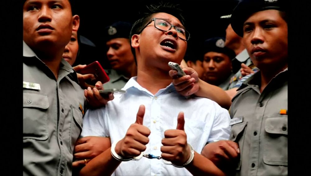 Condenados a siete años de prisión los dos periodistas de Reuters detenidos en Birmania por violar secretos de Estado