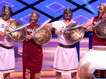 Los 300 'Lobos' de Leónidas llegan al programa Los 300 'Lobos' de Leónidas llegan al programa