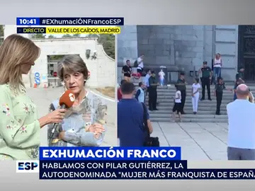 Pilar Gutiérrez: "Vamos a recurrir judicialmente que nos prohibieran rezar en la explanada" Pilar Gutiérrez: "Vamos a recurrir judicialmente que nos prohibieran rezar en la explanada"