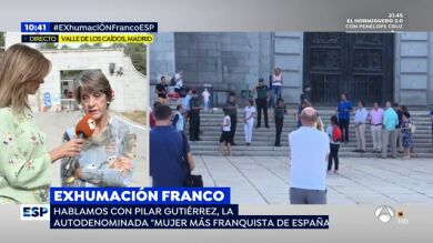 Pilar Gutiérrez, la 'mujer más franquista de España': 
