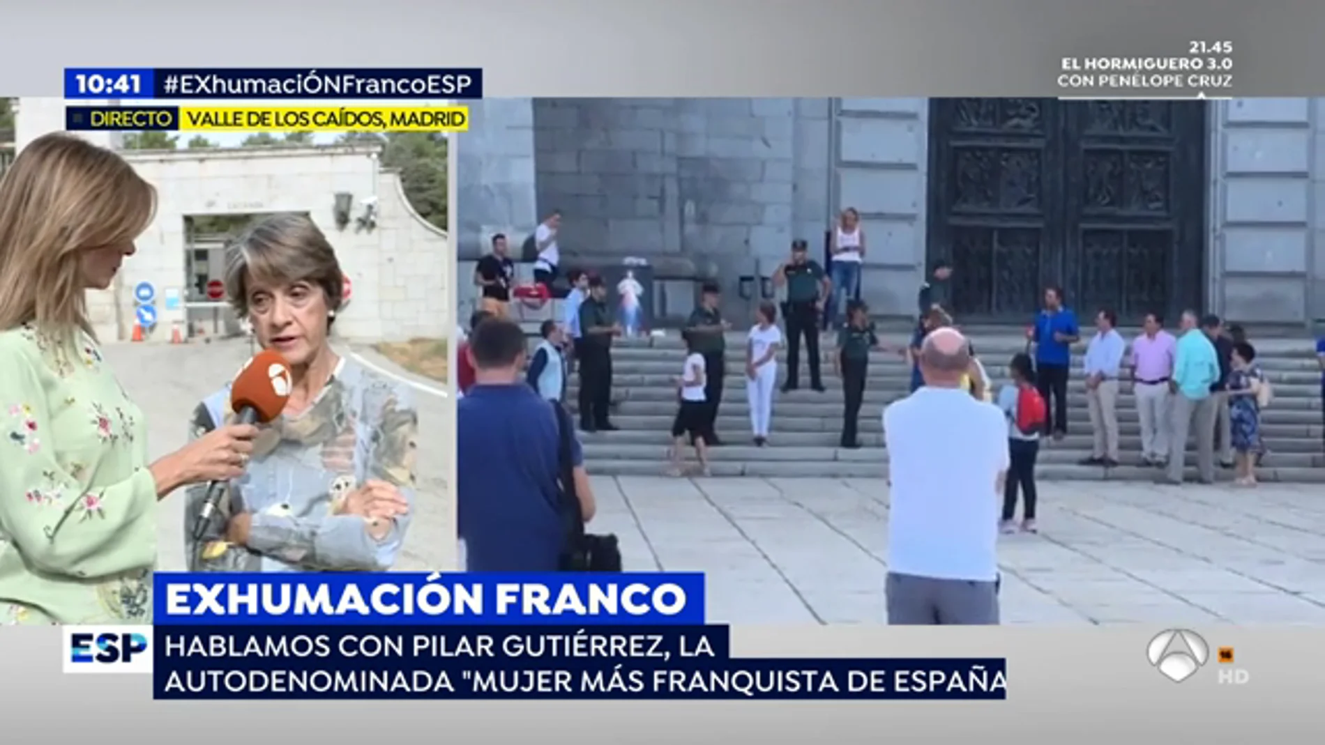  Pilar Gutiérrez: "Vamos a recurrir judicialmente que nos prohibieran rezar en la explanada"