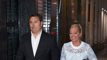 Belén Esteban y Miguel Marcos