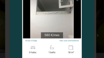 Anuncio de alquiler en Madrid