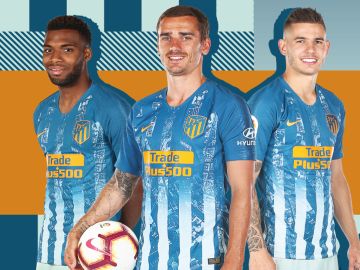 La tercera equipación del Atlético de Madrid para la temporada 2018/2019 La tercera equipación del Atlético de Madrid para la temporada 2018/2019