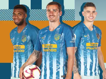 La tercera equipación del Atlético de Madrid para la temporada 2018/2019 La tercera equipación del Atlético de Madrid para la temporada 2018/2019
